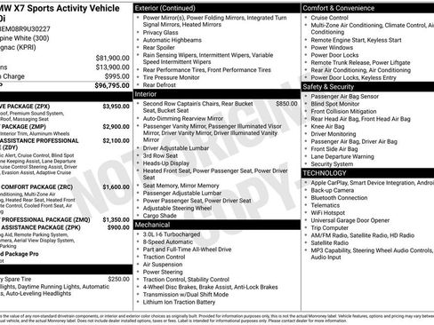 Used 2024 BMW X7 xDrive40i w/ Executive Package AWD/4WD image 4