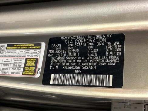 New 2026 Kia Sorento EX w/ EX Premium Package AWD/4WD image 22
