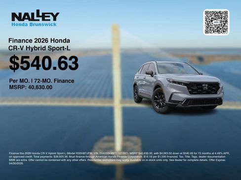 New 2026 Honda CR-V Sport-L image 7