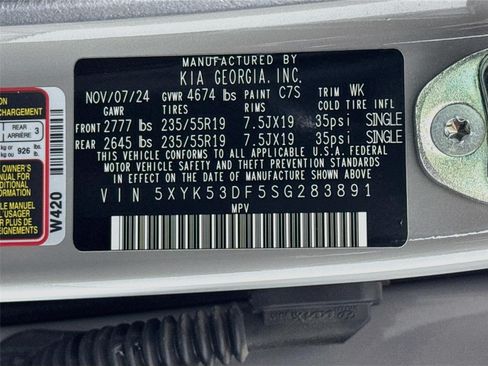 Certified 2025 Kia Sportage SX FWD image 34