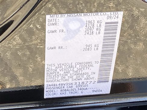 Certified 2025 Nissan Altima 2.5 S image 34