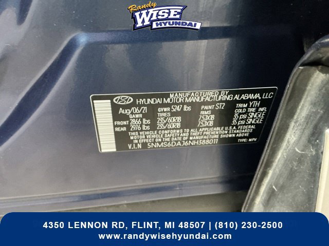 Used 2022 Hyundai Santa Fe SEL w/ Convenience Package AWD/4WD image 33