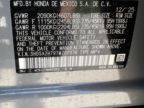 Used 2026 Acura ADX A-Spec AWD/4WD image 37