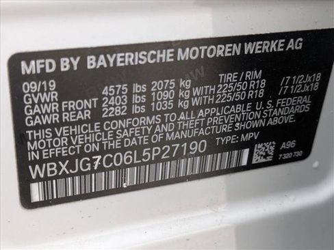 Used 2020 BMW X1 sDrive28i w/ Convenience Package image 16