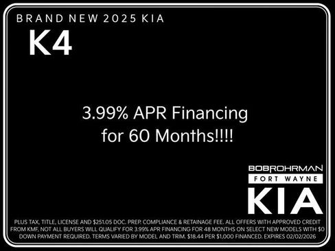 New 2025 Kia K4 GT-Line image 4