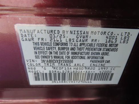 Used 2025 Nissan Sentra SV FWD image 35