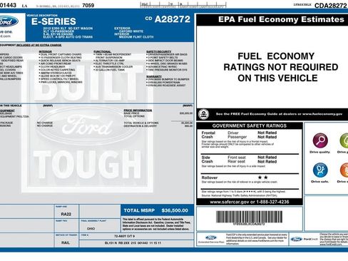 Used 2012 Ford E-350 and Econoline 350 XLT RWD image 4