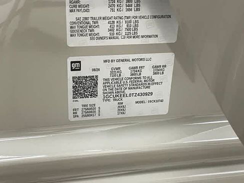 New 2026 Chevrolet Silverado 1500 RST w/ Z71 Off-Road Package AWD/4WD image 26