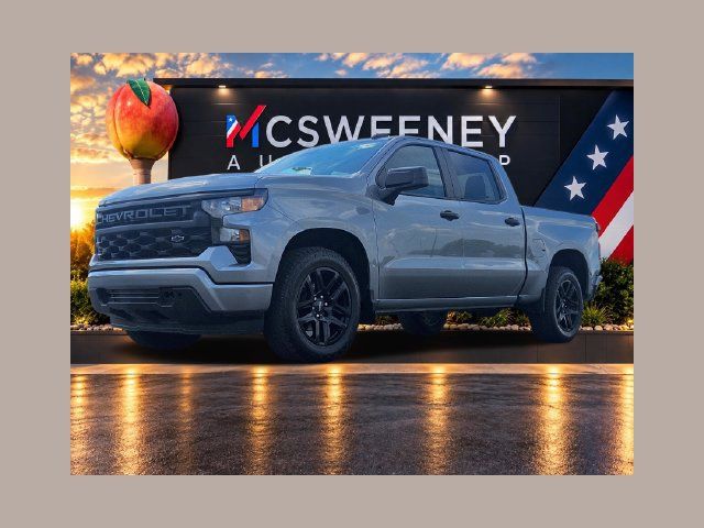 Used 2023 Chevrolet Silverado 1500 Custom w/ LPO, Dark Essentials Package AWD/4WD 360° Tour
