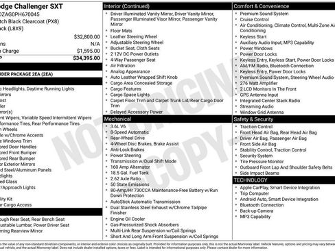 Used 2023 Dodge Challenger SXT RWD image 41