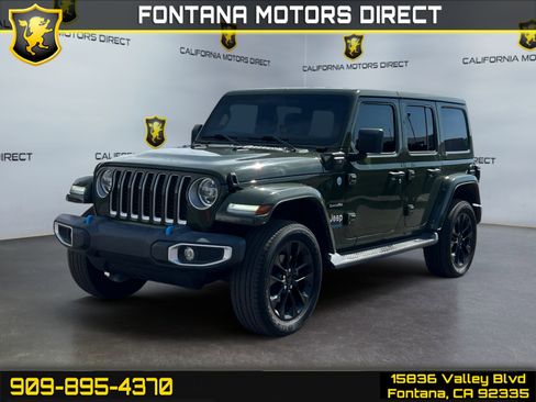 Used 2022 Jeep Wrangler Unlimited Sahara w/ Cold Weather Group image 1