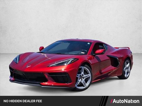 Used 2023 Chevrolet Corvette Stingray Preferred Cpe w/ Z51 Performance Package RWD image 1