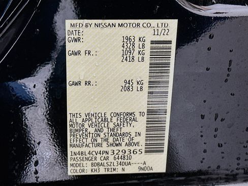 Used 2023 Nissan Altima 2.5 SR image 12