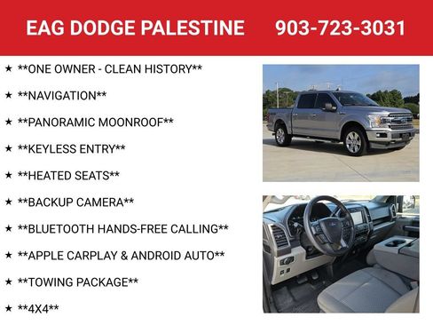 Used 2020 Ford F150 XLT w/ Equipment Group 302A Luxury AWD/4WD image 4