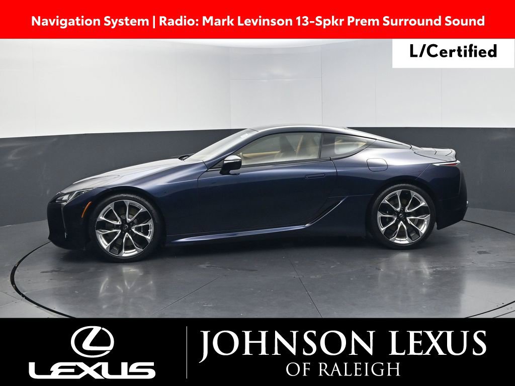 Certified 2021 Lexus LC 500 Coupe w/ Performance Package RWD image 2