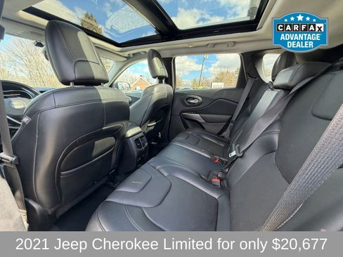 Used 2021 Jeep Cherokee Limited AWD/4WD image 10