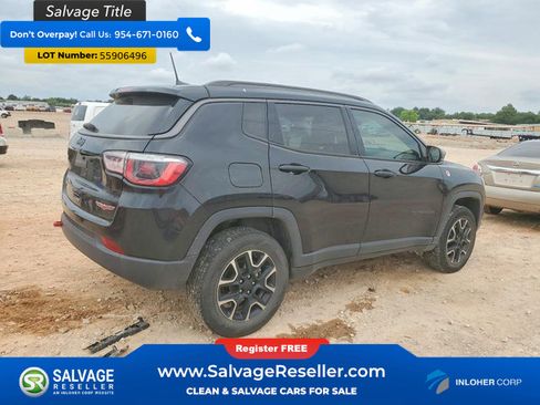 Used 2020 Jeep Compass Trailhawk AWD/4WD image 4
