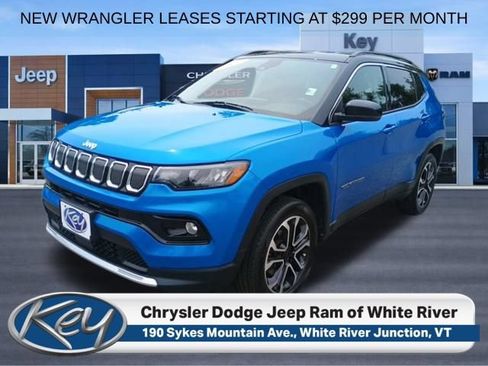 Used 2022 Jeep Compass Limited AWD/4WD image 1