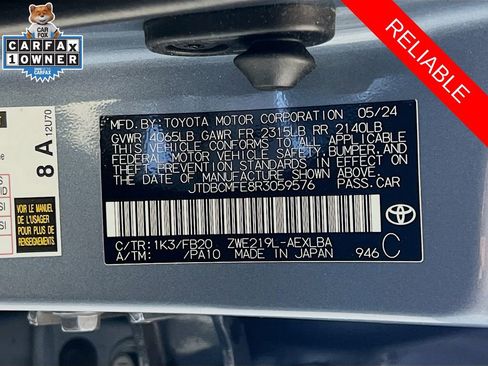 Used 2024 Toyota Corolla LE FWD image 13