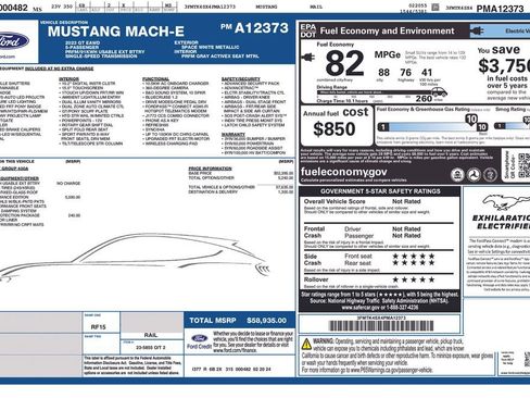 Used 2023 Ford Mustang Mach-E GT w/ GT Performance Edition image 62