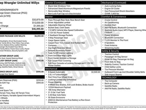 Used 2021 Jeep Wrangler Unlimited Sport image 6