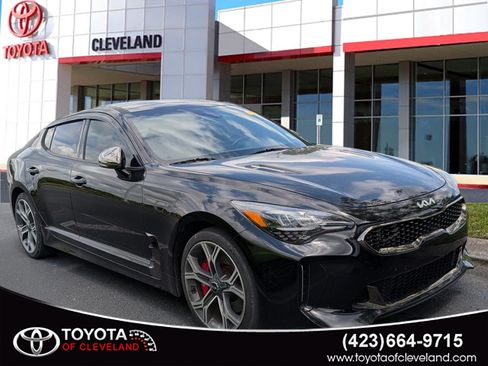 Used 2022 Kia Stinger GT1 w/ Red Interior Color Package RWD image 1