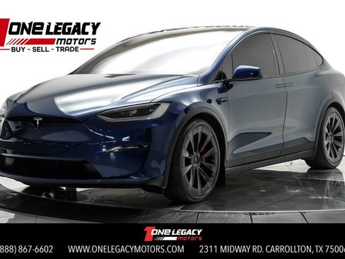 Used 2024 Tesla Model X Plaid AWD/4WD image 1