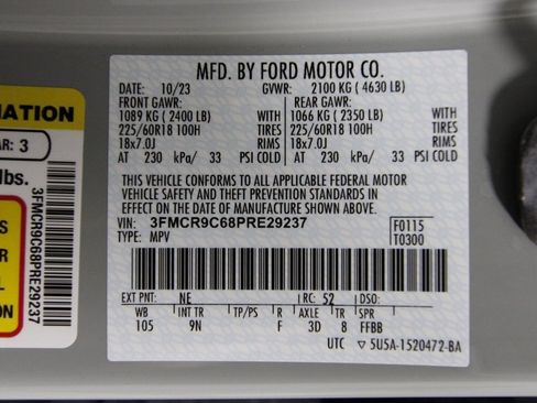 Used 2023 Ford Bronco Sport Outer Banks w/ Tech Package image 33