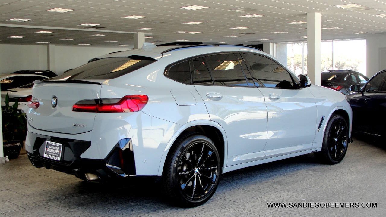 Used 2024 BMW X4 xDrive30i w/ Premium Package AWD/4WD image 64