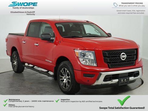 Used 2021 Nissan Titan SV w/ SV Convenience Package AWD/4WD image 1