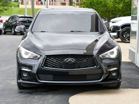 Used 2023 INFINITI Q50 Red Sport 400 w/ Black Opal Edition AWD/4WD image 12