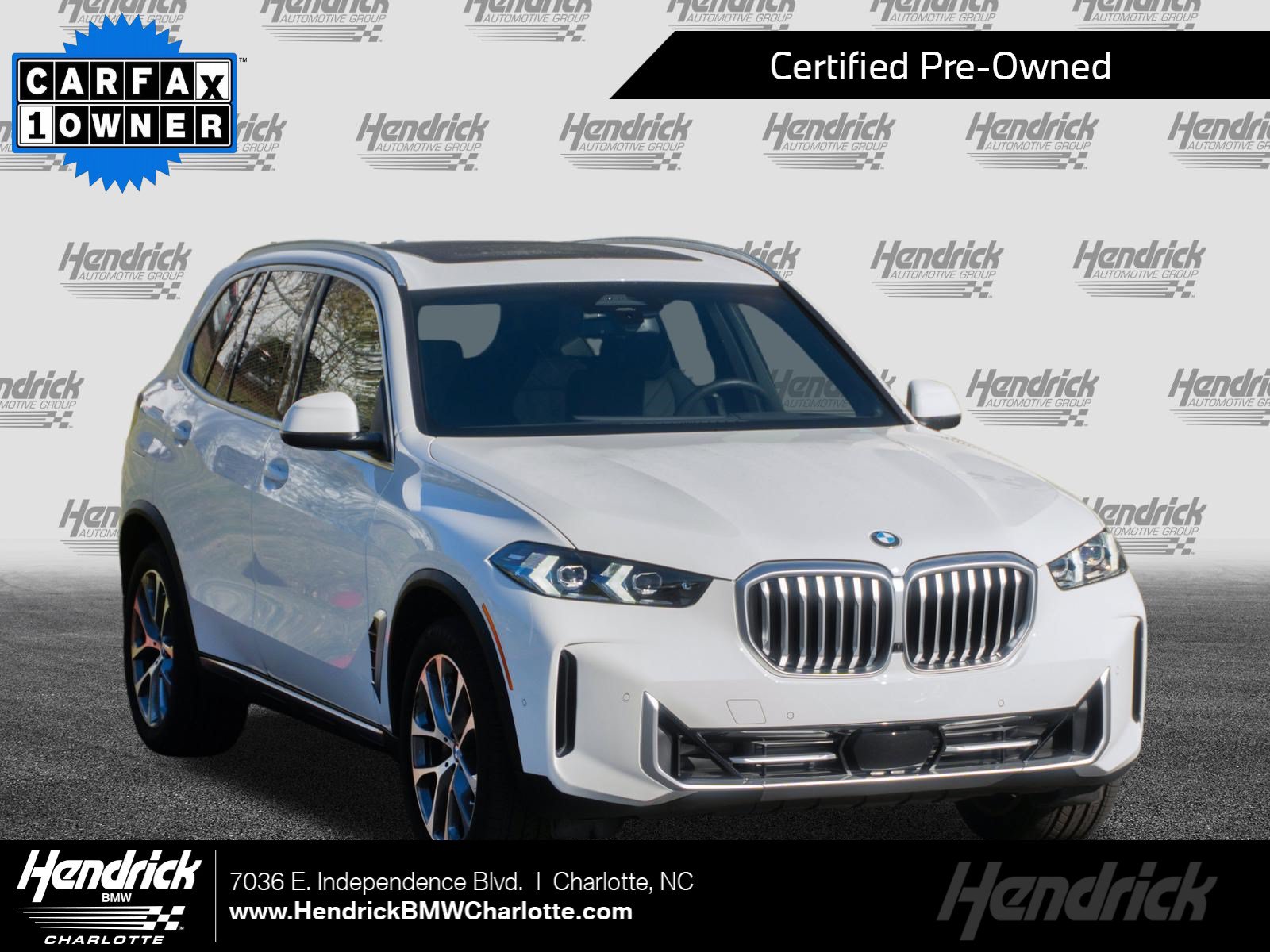 Certified 2025 BMW X5 xDrive40i w/ Premium Package AWD/4WD image 1