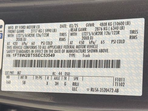 Used 2025 Ford F250 Lariat w/ Lariat Ultimate Package AWD/4WD image 42