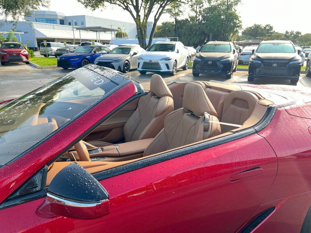 Certified 2021 Lexus LC 500 Convertible w/ Touring Package RWD image 19