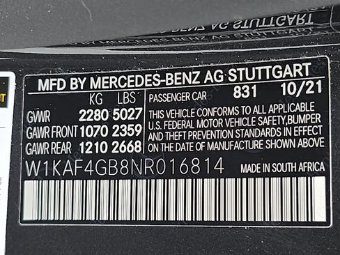 Certified 2022 Mercedes-Benz C 300 Sedan image 35