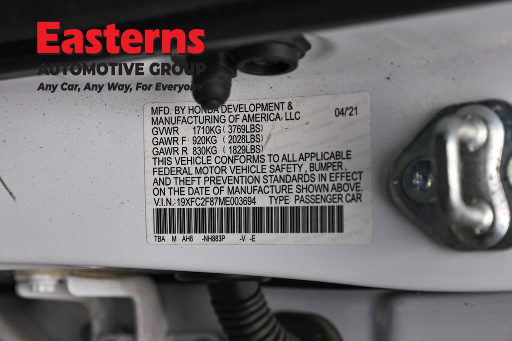 Used 2021 Honda Civic Sport image 33