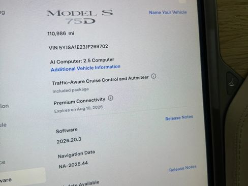 Used 2018 Tesla Model S 75D AWD/4WD image 19