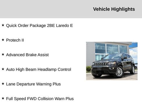 Used 2021 Jeep Grand Cherokee Laredo image 2