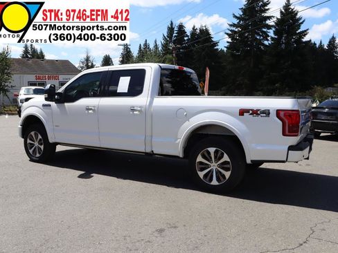 Used 2015 Ford F150 Platinum w/ Equipment Group 701A Luxury AWD/4WD image 7