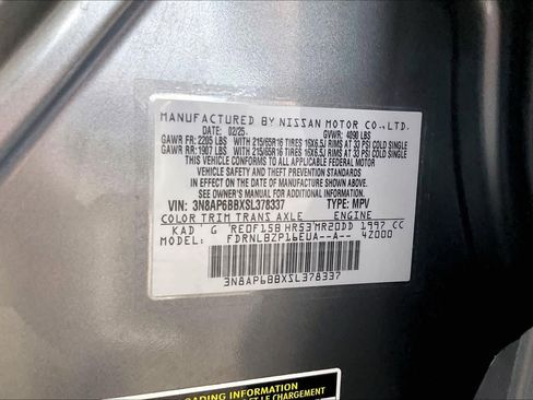 Used 2025 Nissan Kicks S w/ Charging Package image 56