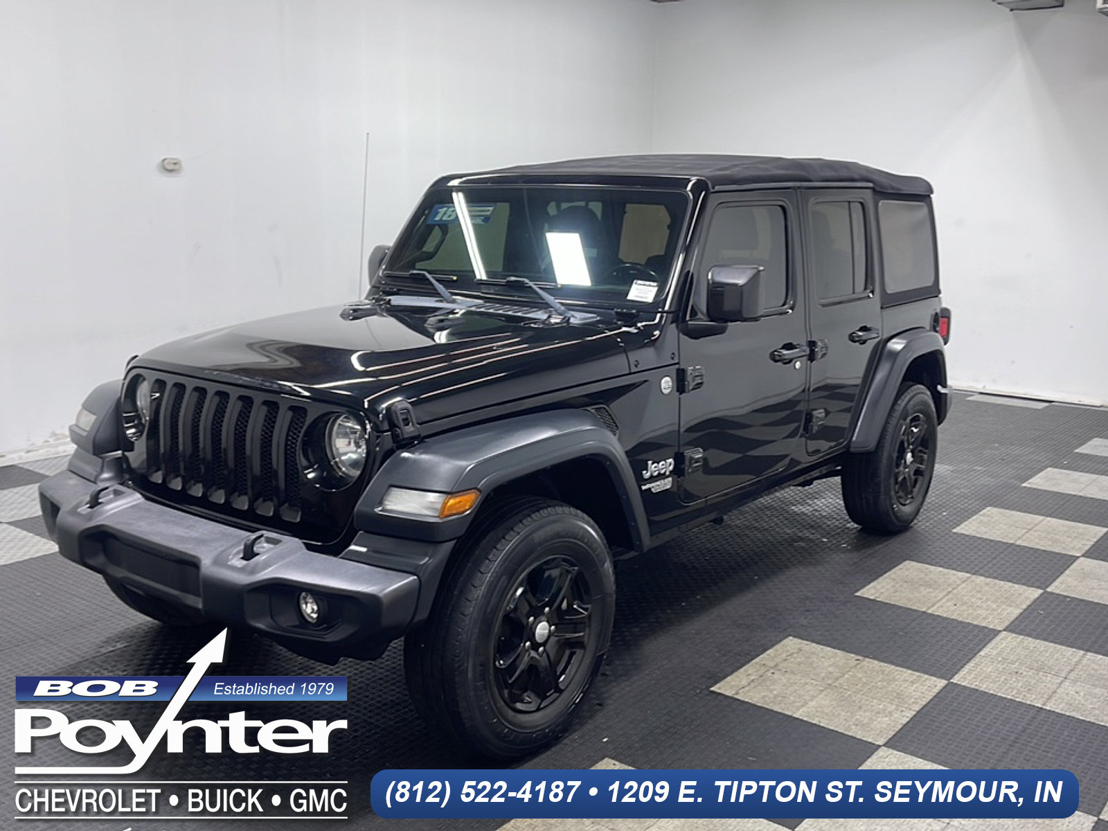 Used 2018 Jeep Wrangler Unlimited Sport S AWD/4WD image 1