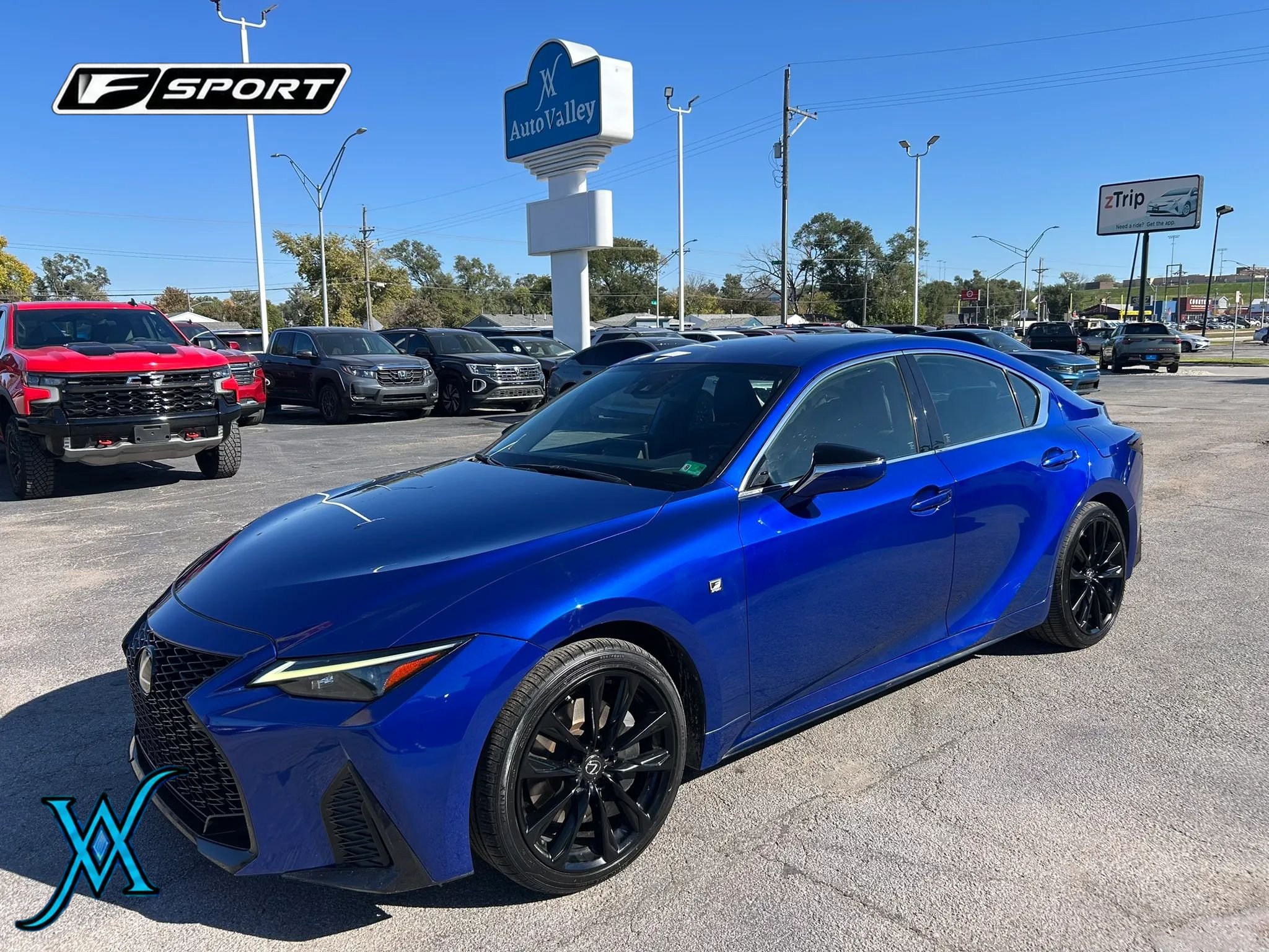 Used 2021 Lexus IS 350 F Sport w/ Accessory Package AWD/4WD image 3