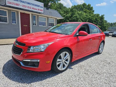 Used 2015 Chevrolet Cruze LTZ w/ Sun, Sound and Sport Package FWD image 1