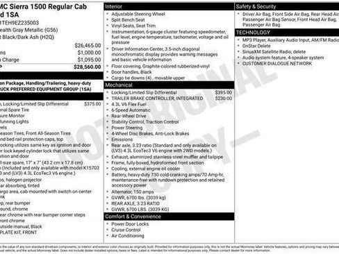 Used 2014 GMC Sierra 1500 2WD Regular Cab image 7