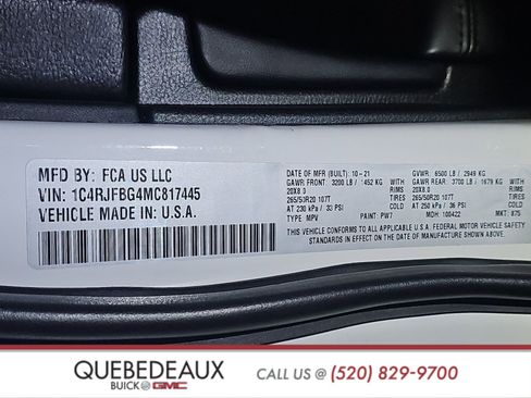 Used 2021 Jeep Grand Cherokee Limited w/ Premium Lighting Group image 20