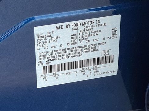 Used 2024 Ford Edge SEL w/ Convenience Package AWD/4WD image 38