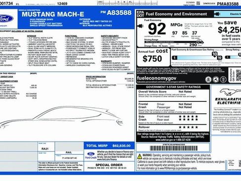 Used 2023 Ford Mustang Mach-E Premium image 65