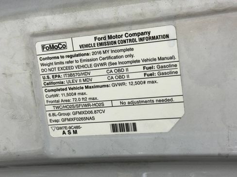 Used 2016 Ford E-350 and Econoline 350 Super Duty w/ Shuttle Bus Prep Package RWD image 89