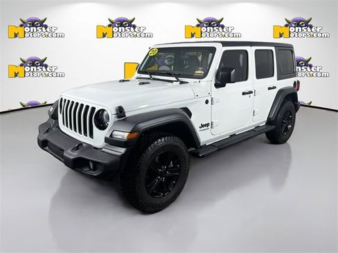 Used 2020 Jeep Wrangler Unlimited Sport image 1