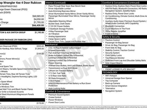 Used 2023 Jeep Wrangler Unlimited Rubicon 4xe image 32